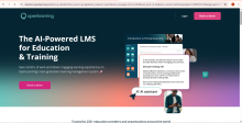 LMS dashboard screenshot